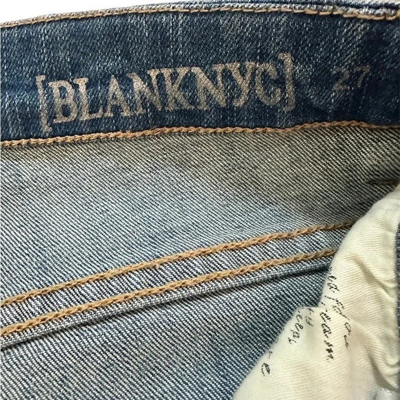 Blank NYC denim shorts with distressing Size 27 - Picture 5 of 7